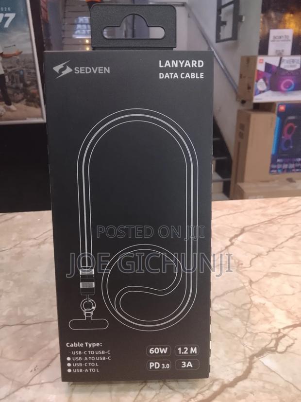 SEDVEN 2-in-1 Lanyard Fast Charging Data Cable (60W PD) - thumbnail 2