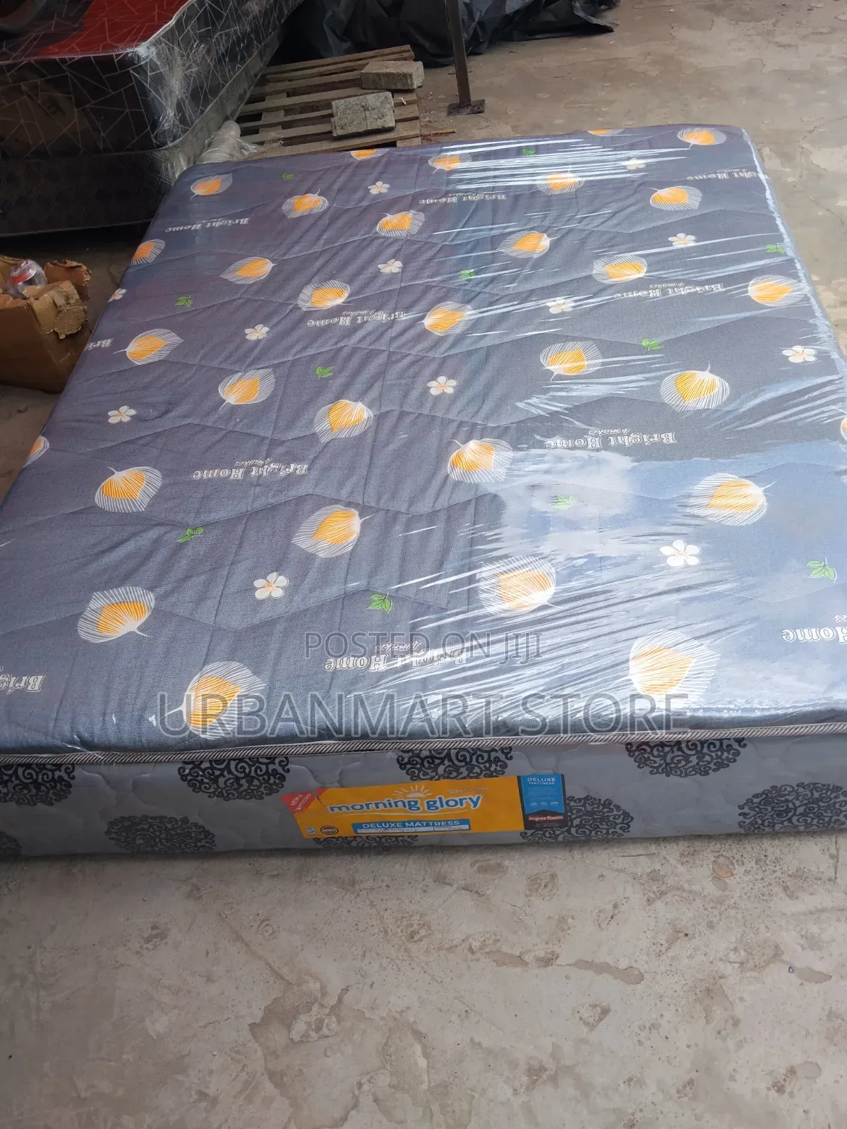 5x6 Quilted Memory Foam Mattress Topper With Fitted Edges