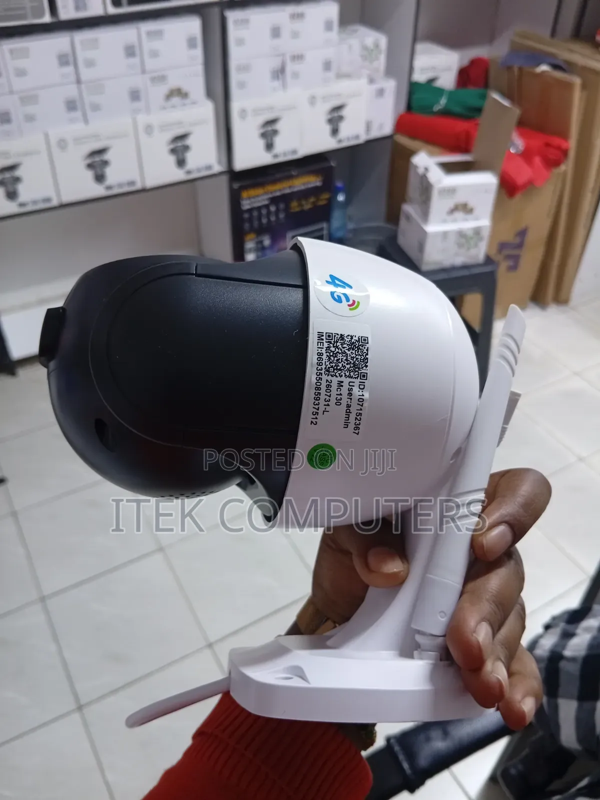 Outdoor 4G Security Camera With Wireless Connectivity