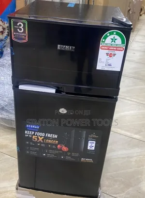 Ecomax Double-Door Mini Refrigerator