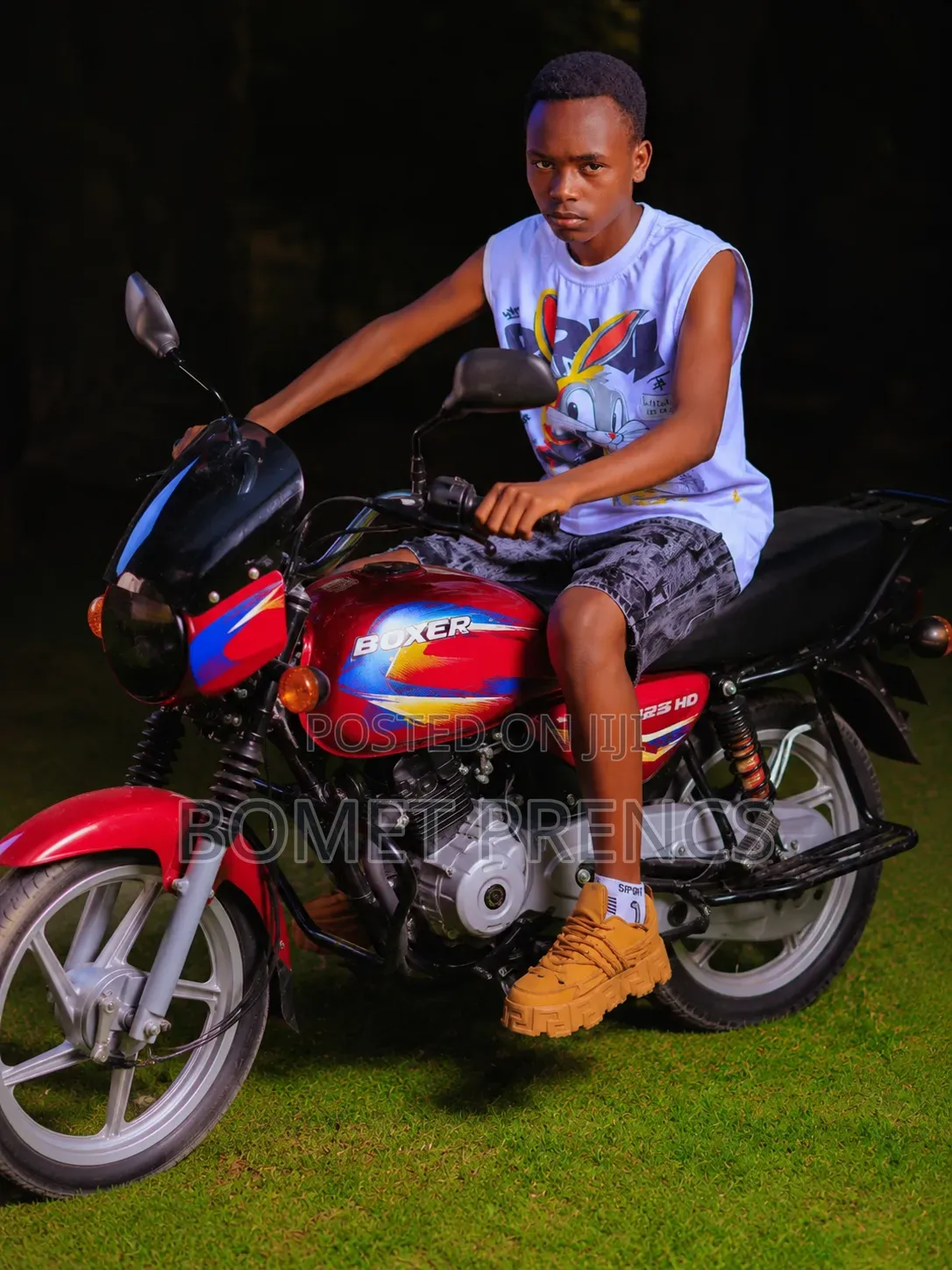 Bajaj Boxer 125 2021 Red