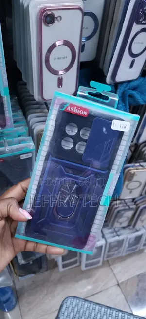 Blue Heavy-Duty Armor-Style Phone Case a Camera Cover OnePlus 11R