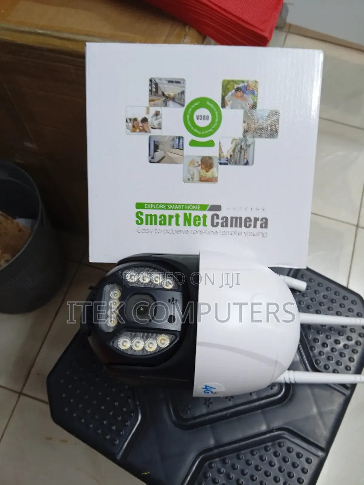 Single-Lens 4G CCTV Camera for Parking Lots and Driveways
