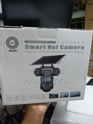 Tripple Lens V380 Wifi Outdoor Solar Camera