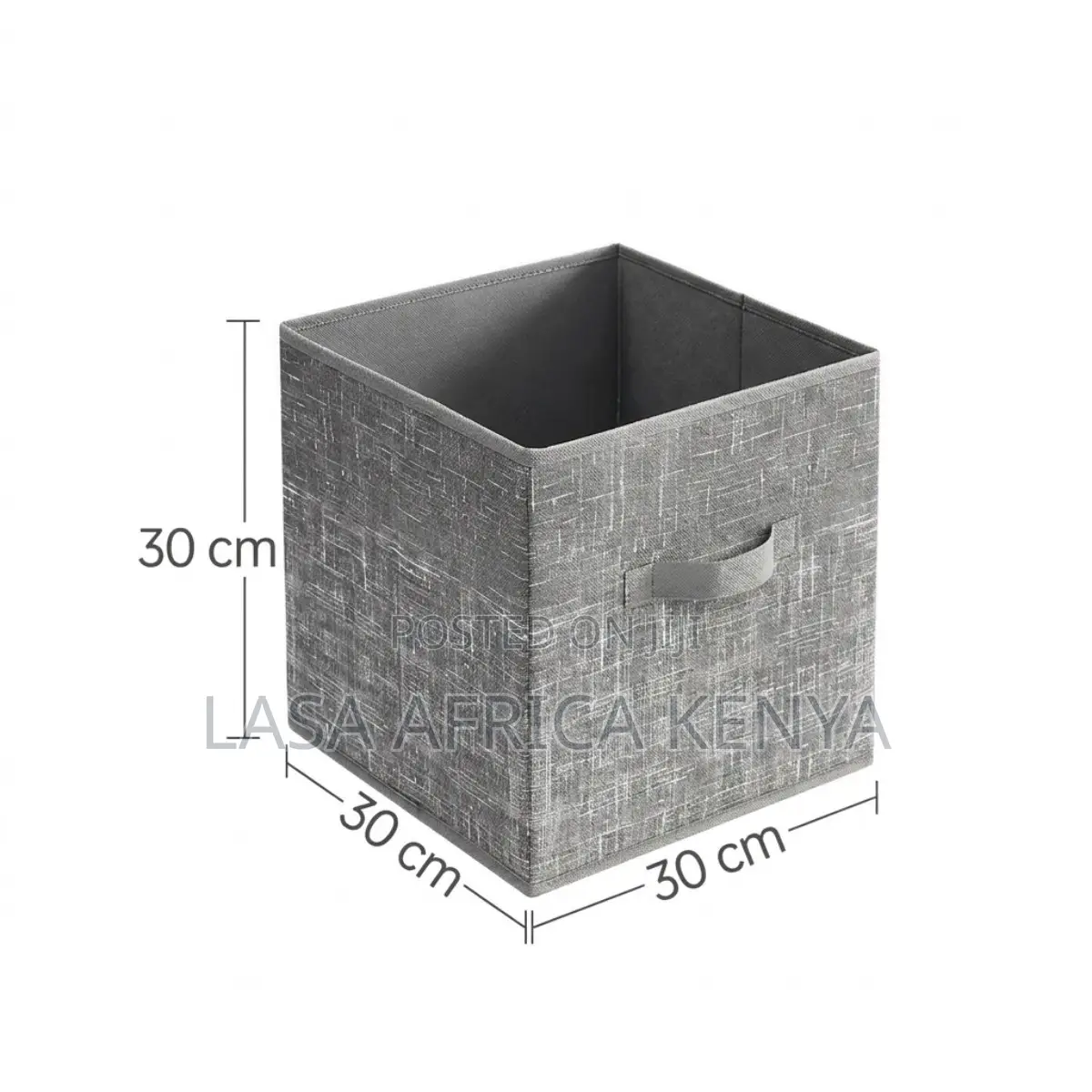 LASA Set of 6 Storage Cubes Non-Woven Fabric Foldable Closet Organizer