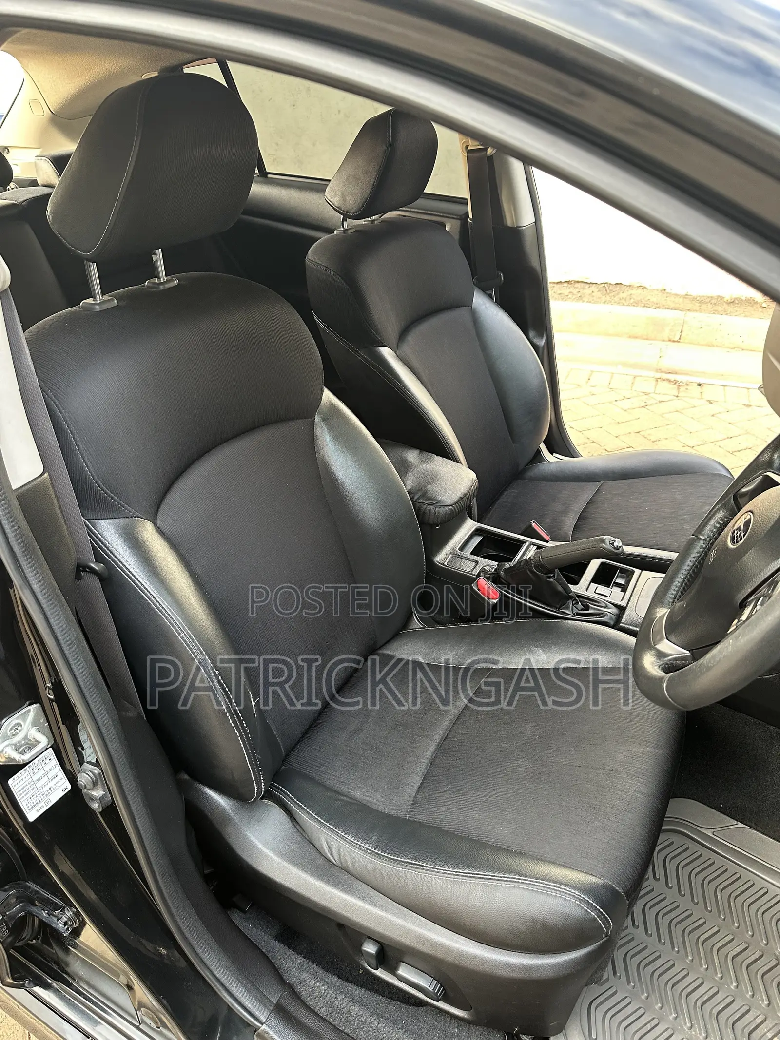 Subaru Impreza 2012 Black