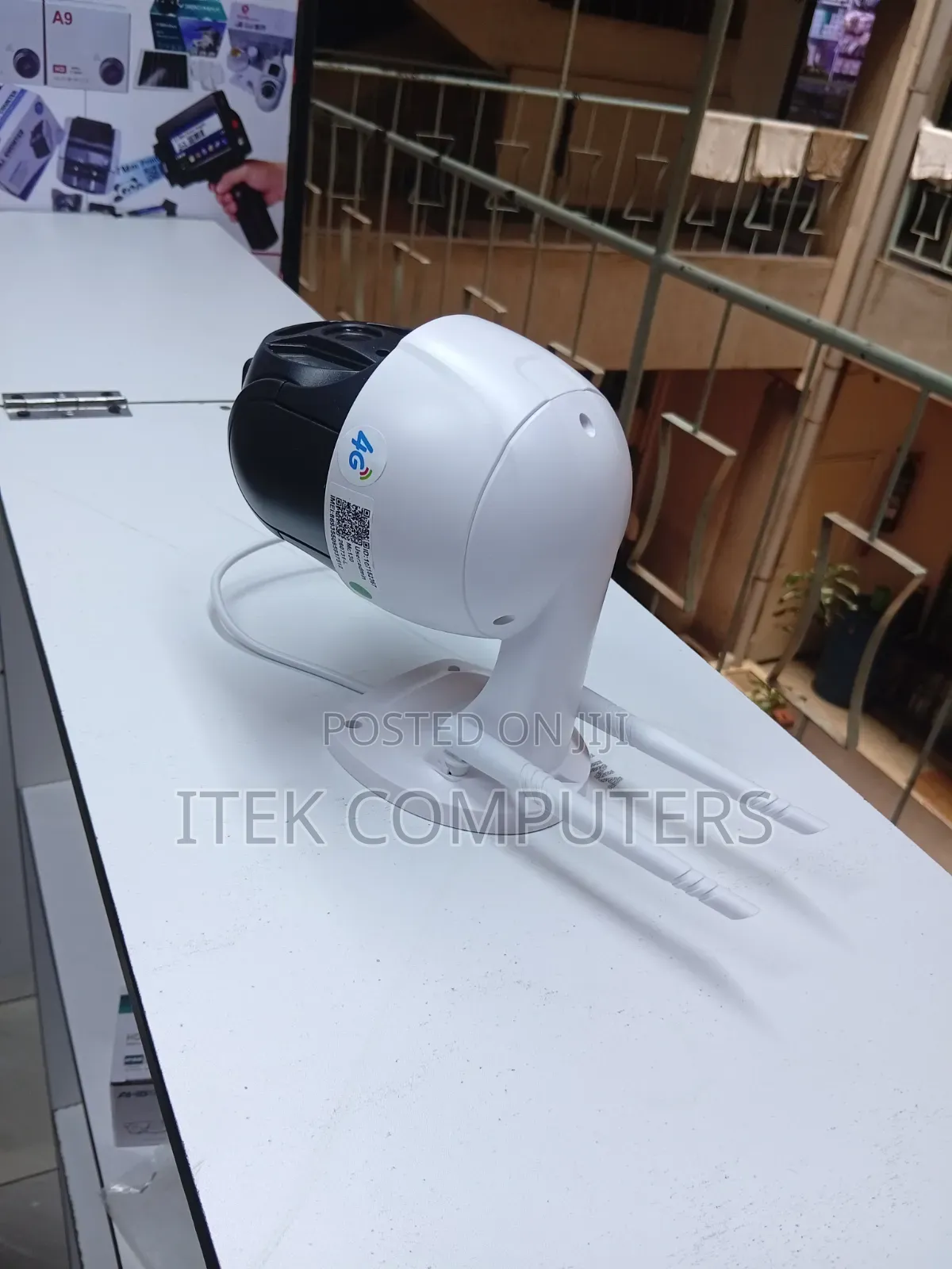 Wireless 4G Single-Lens Camera for Outdoor Garden Surveillance