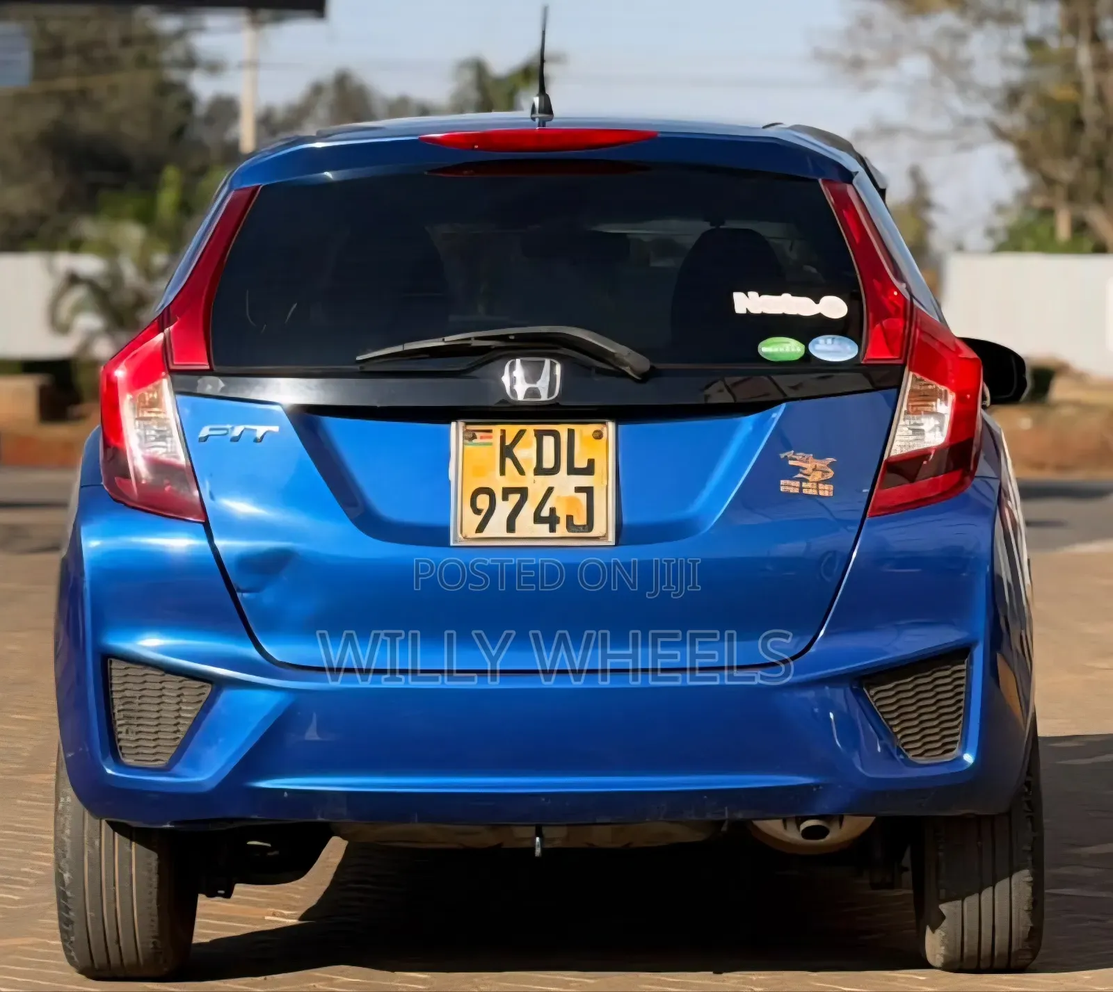Honda Fit EX 2016 Blue