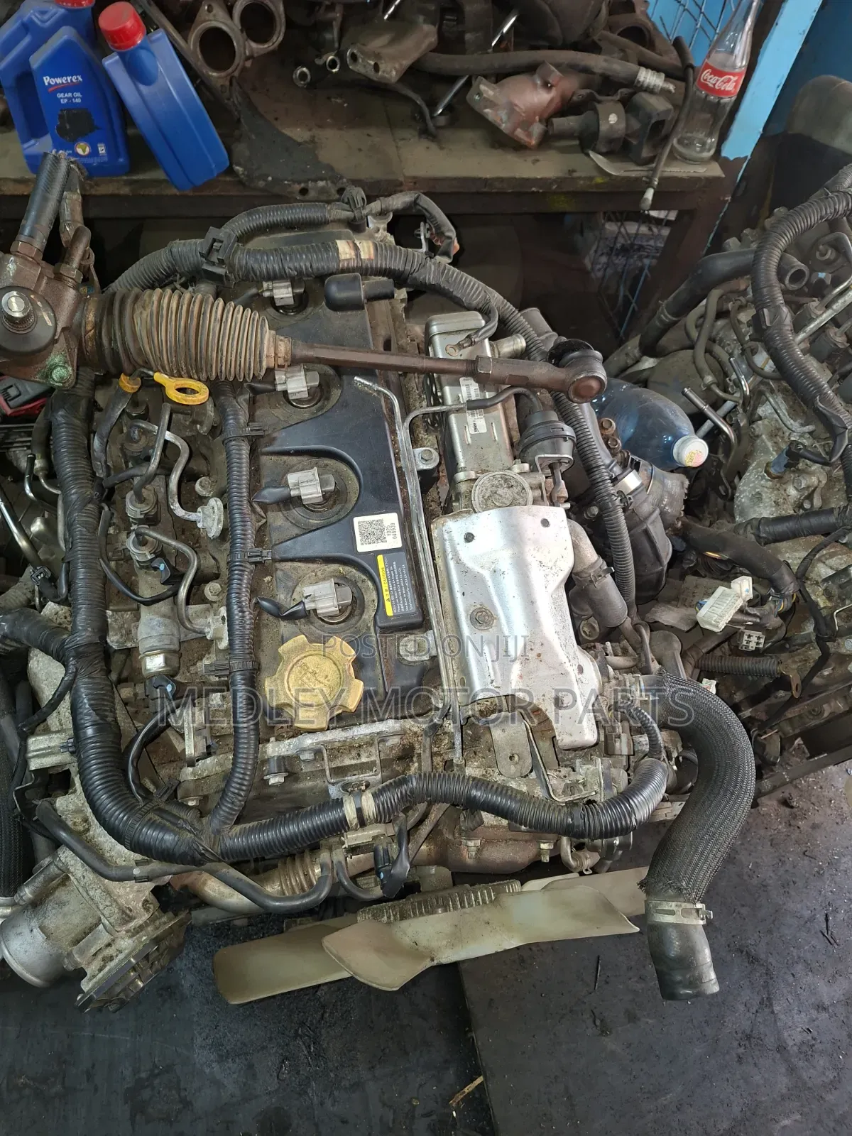 Isuzu DMax 4JB1 Complete Engine