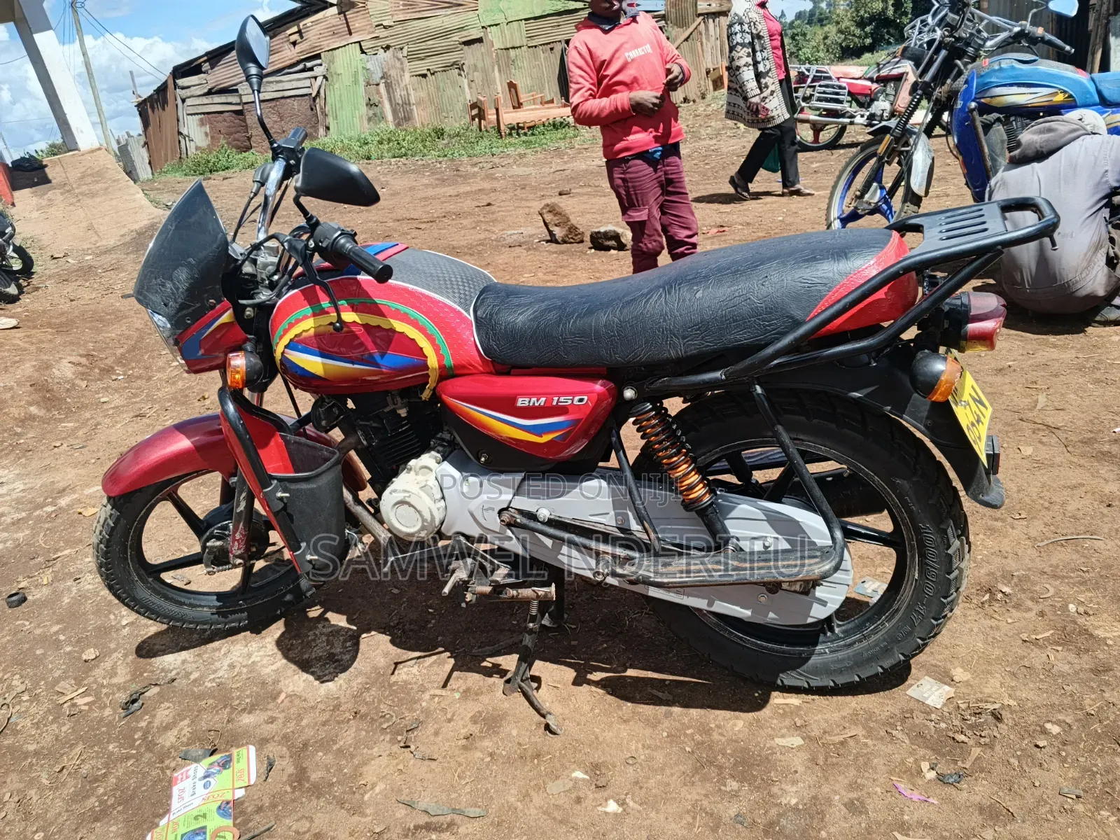 Bajaj Boxer 150 UG 2022 Red