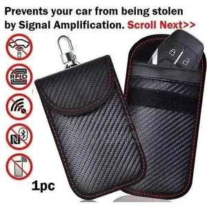 Faraday Pouch Key Fob Protector Car Anti-Theft Protection Bag