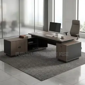 2.4M Executive L-Shaped Desk