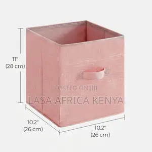 Storage Cubes Set of 6 - Jelly Pink