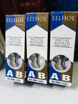 Eelhoe Heavy Duty AB Metal Bonding Adhesive & Liquid Crack Filler