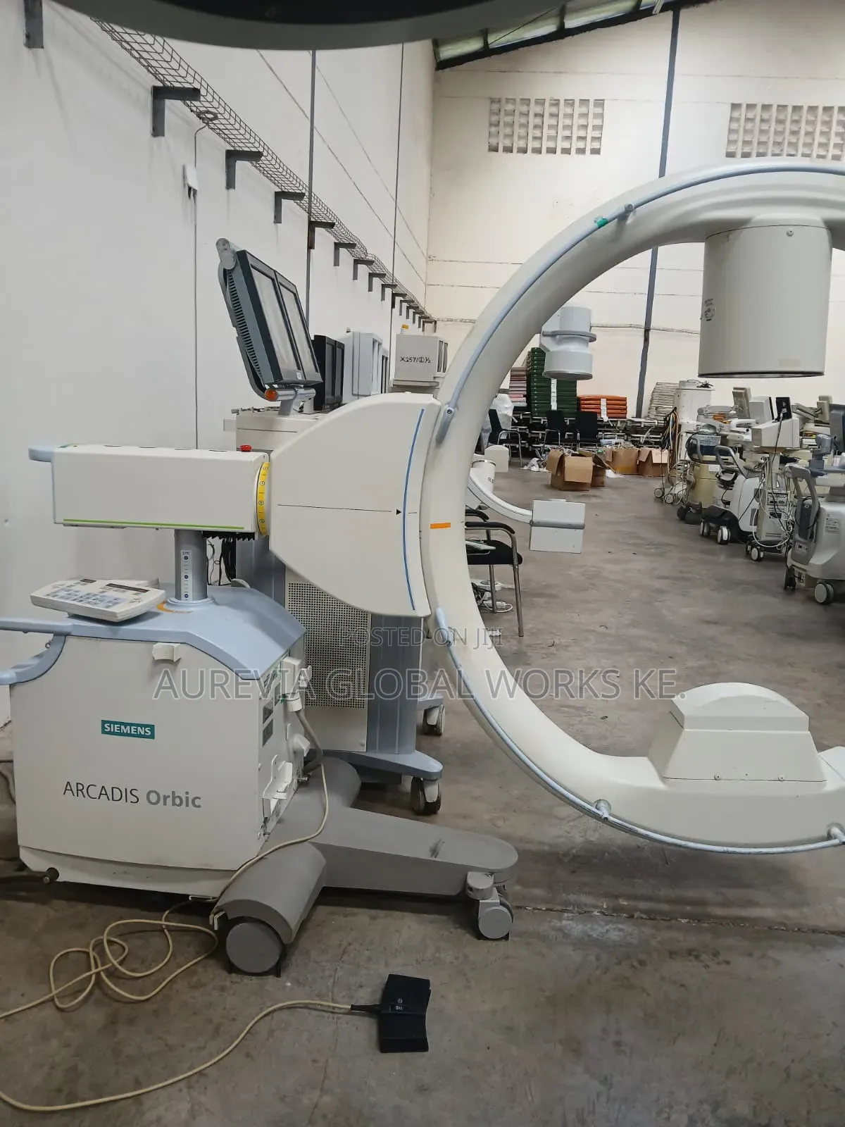 Mobile C‐arm Fluoroscopy System.