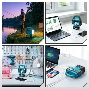 Multi-Function Portable Intelligent Power Inverter+1Battery + Charger