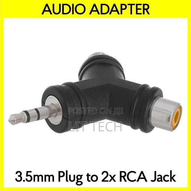 AUX Stereo to Dual RCA Triangular Y-Splitter - main view