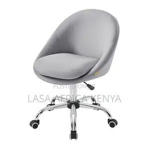 LASA Office Swivel Chair Height Adjustable Comfort Seat Slate Grey
