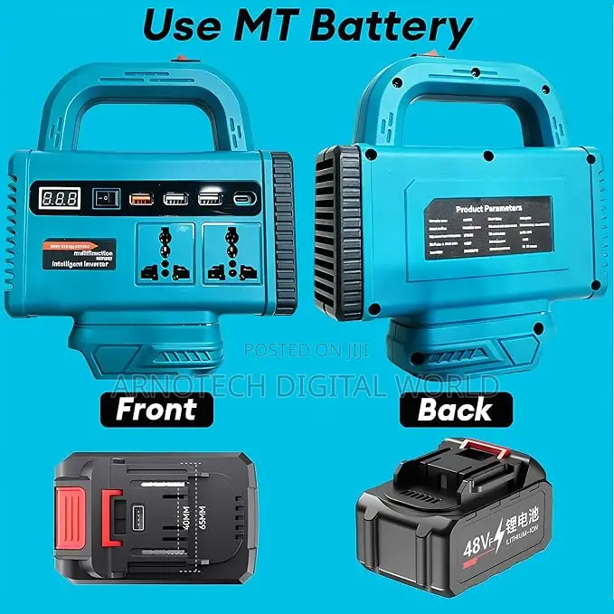 Multi-Function Power Station Inverter Base Unit Only (No Batteries)