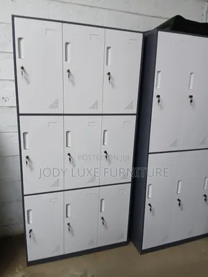 Cabinet. Door Steel Office Locker Cabinet-Lockable Storage Locked