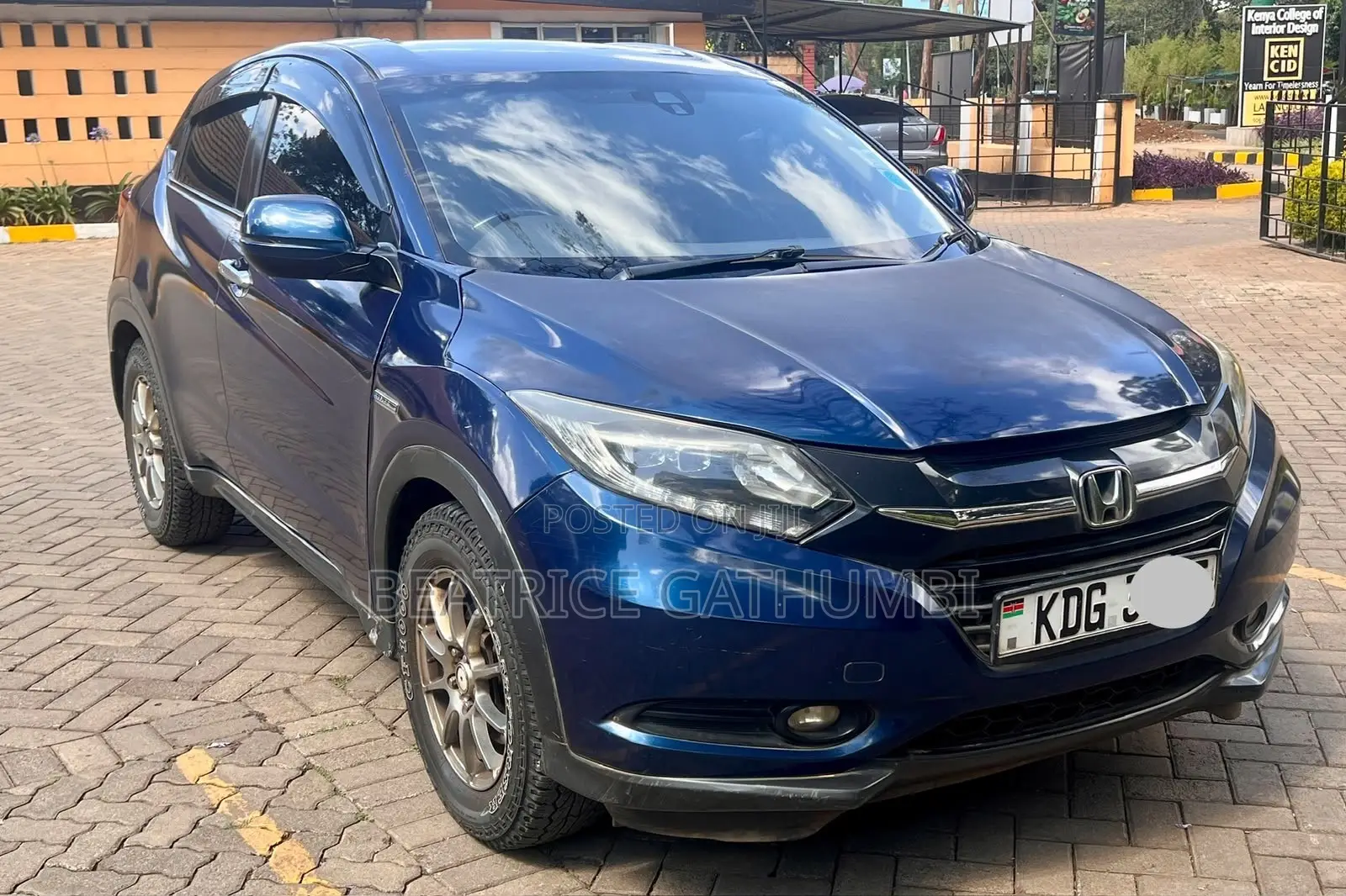 Honda Vezel 2014 Blue