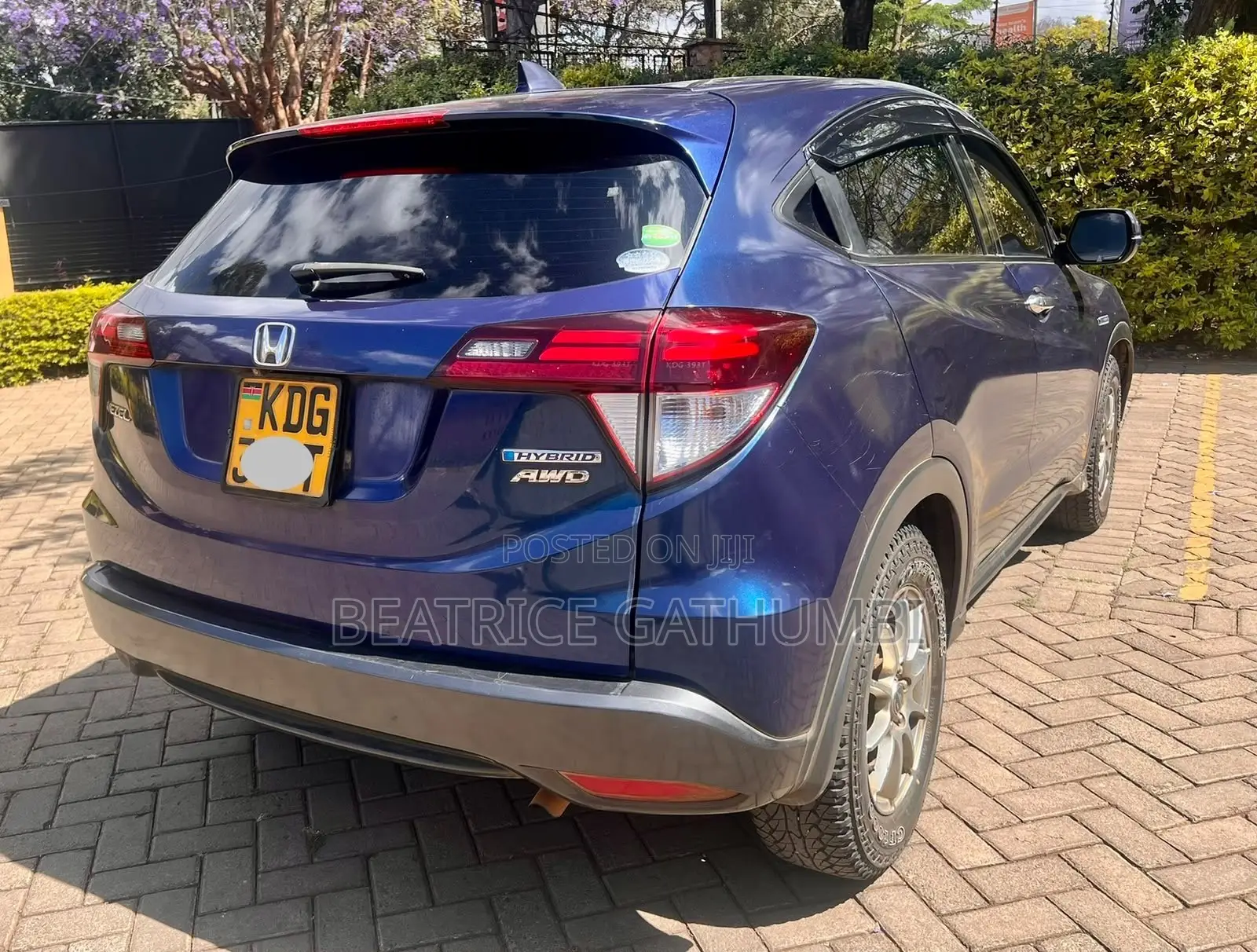 Honda Vezel 2014 Blue