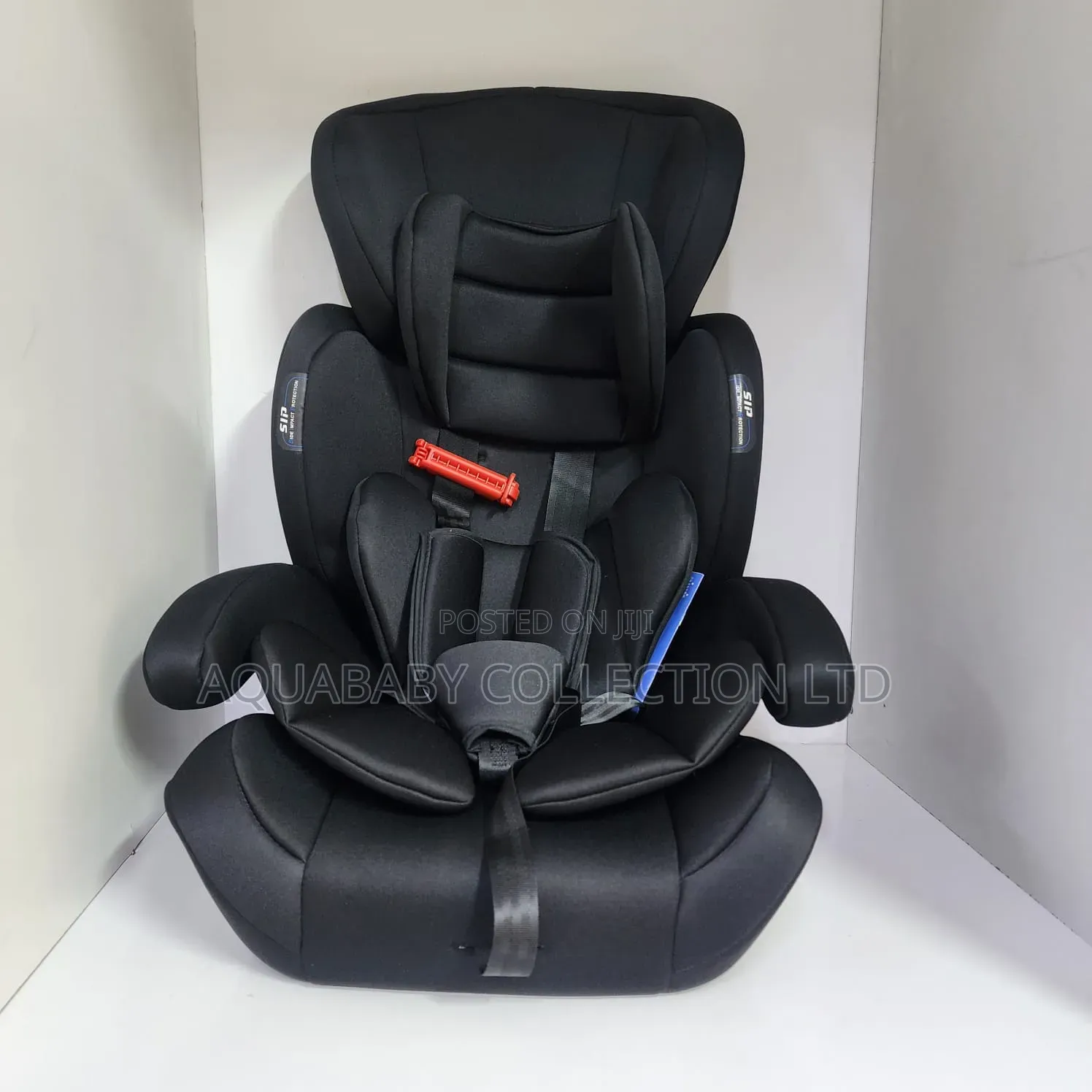 Black Convertible Baby Car Seat With Adjustable Headrest