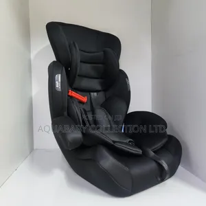 Black Convertible Baby Car Seat With Adjustable Headrest