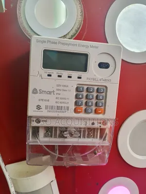 Smart Single Phase Prepayment Energy Meter With Keypad – 220V 60A
