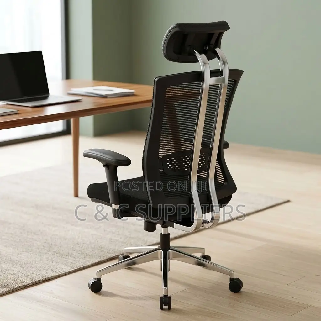 Swivel Ergonomic Seat With Lumber Support
