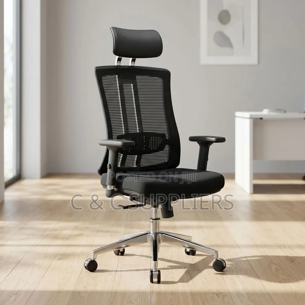Swivel Ergonomic Seat With Lumber Support