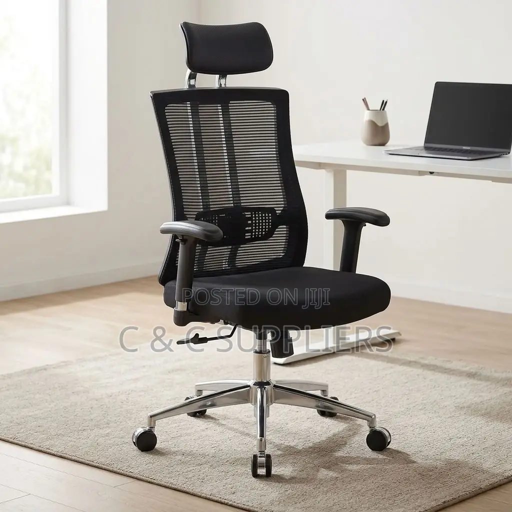 Swivel Ergonomic Seat With Lumber Support