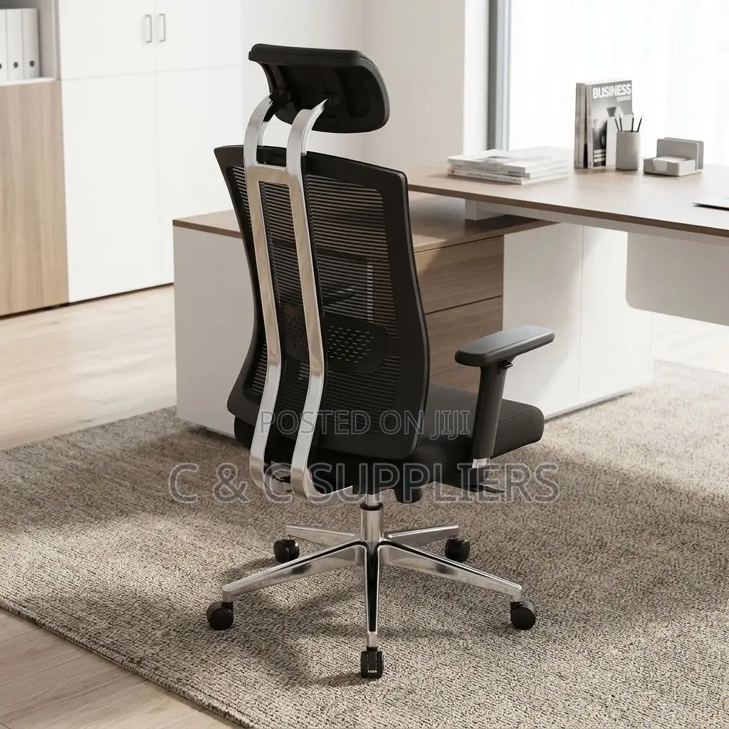 Swivel Ergonomic Seat With Lumber Support
