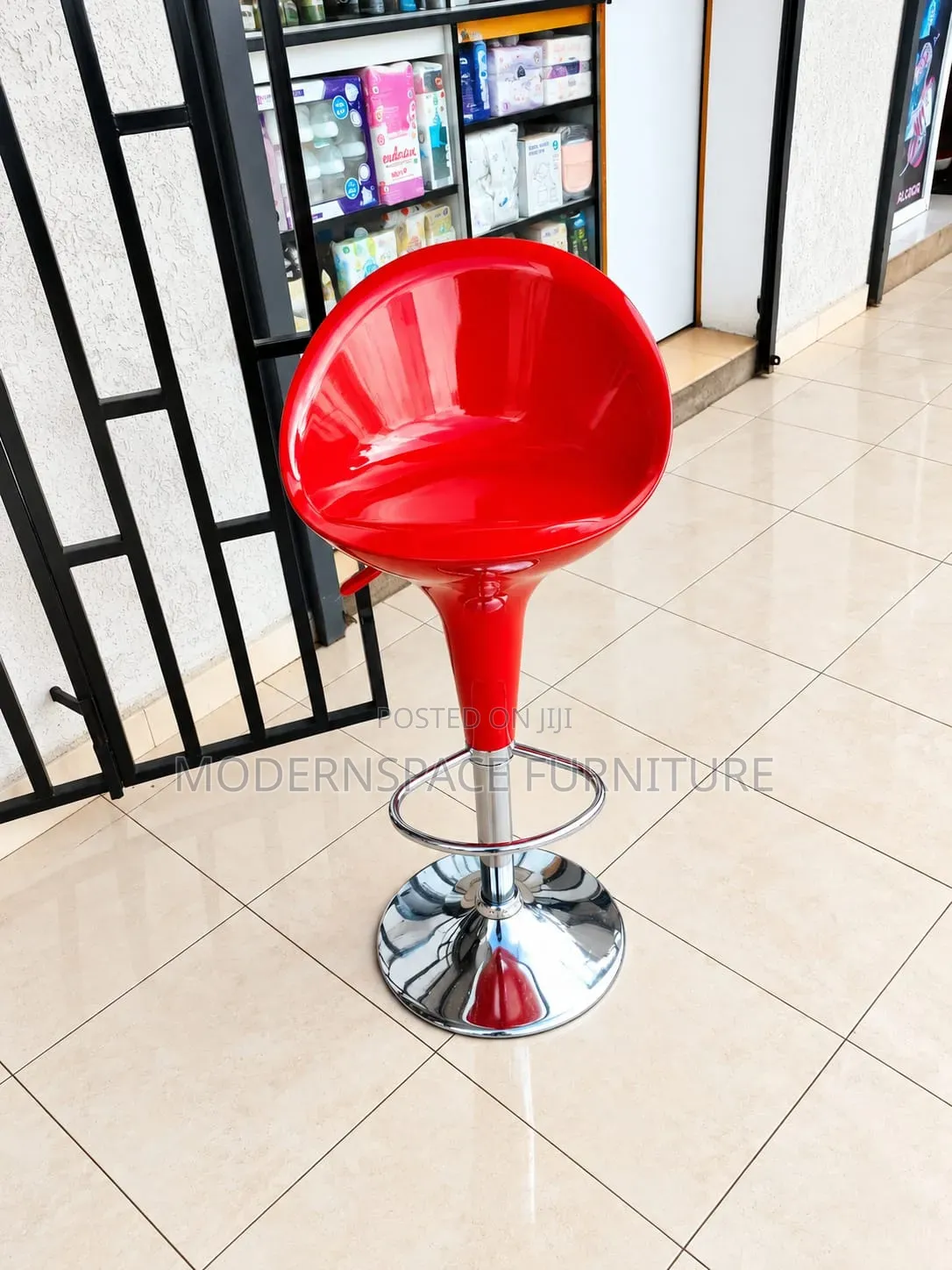 Swivel Bar Stool Chair With Adjustable Height