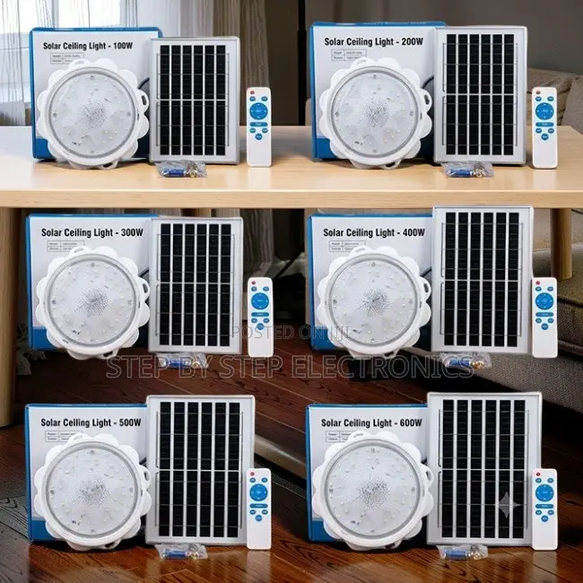 Import Prices Bright LED 100W,200W,500W Solar Ceiling Lights