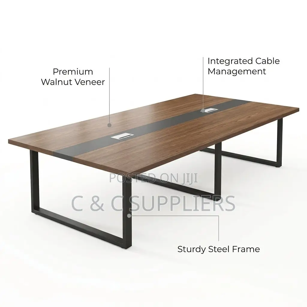 2.4M Imported Conference Table-8 Seats