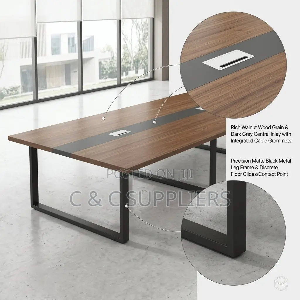 2.4M Imported Conference Table-8 Seats