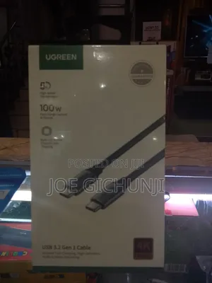UGREEN USB 3.2 Gen 1 Type-C to Type-C 100W Cable (5Gbps & 4K at 60Hz)