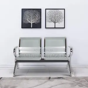 2 Seat Steel Waiting Office Beanch