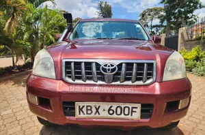 Toyota Land Cruiser Prado 2007 Maroon
