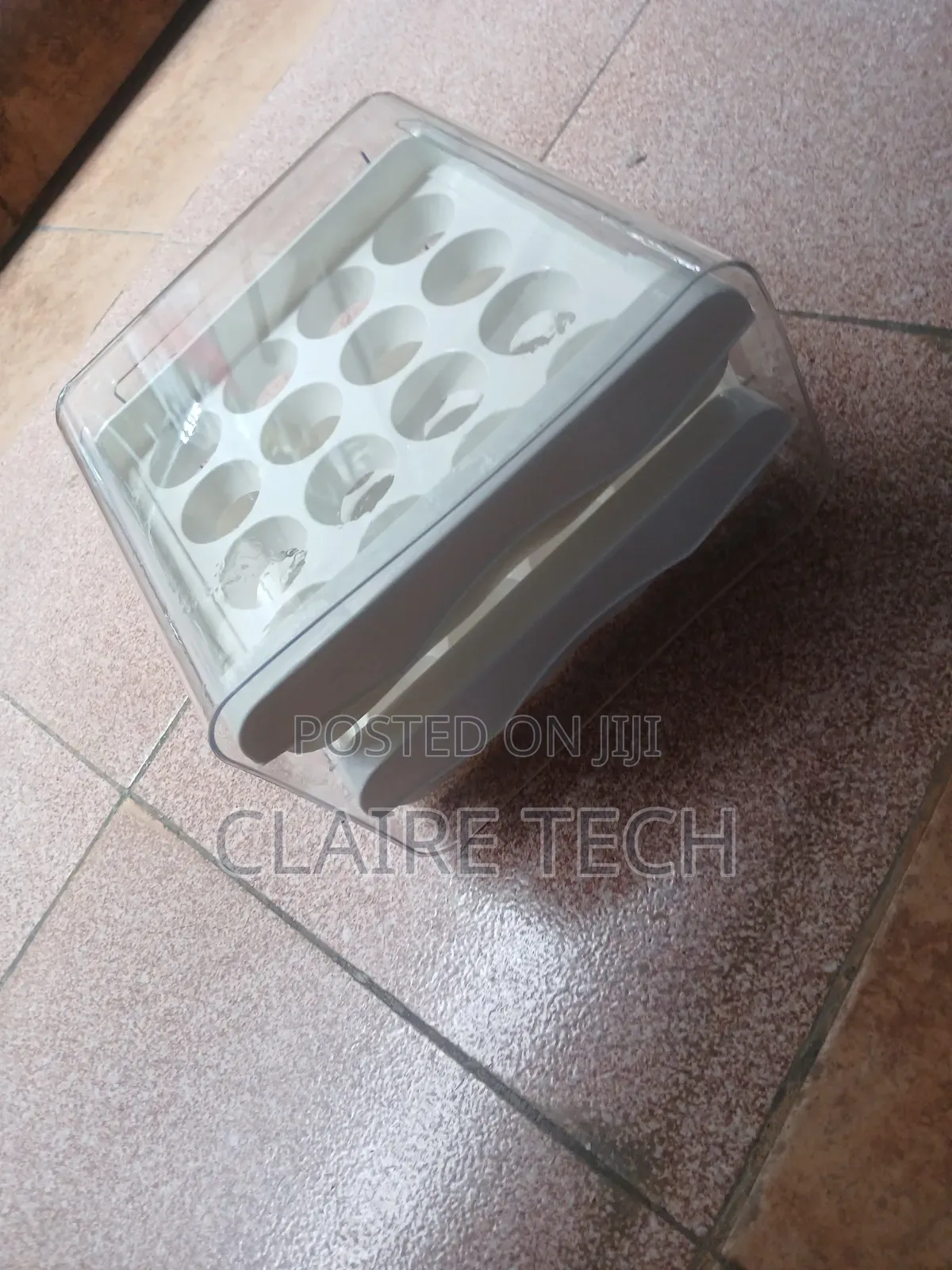 32-Egg Double-Layer Storage Tray for Fridge