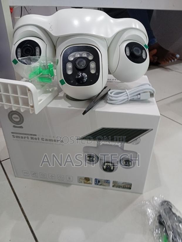 Simcard Waterproof Solar Powered 3 All PTZ Smart Camera - main view