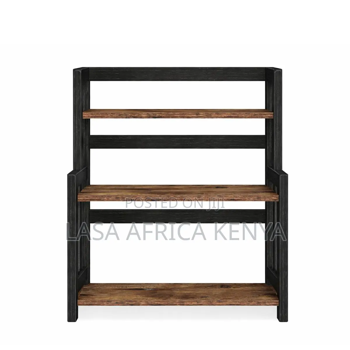 3-Tier Spice Storage Rack Bamboo - Rustic Brown