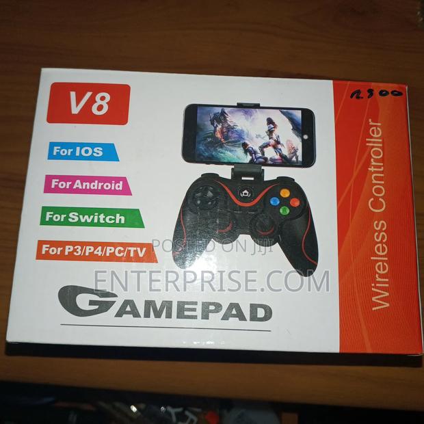 V8 Android Gamepad - main view