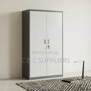 2-Door Home Workspace Storage Cabinet