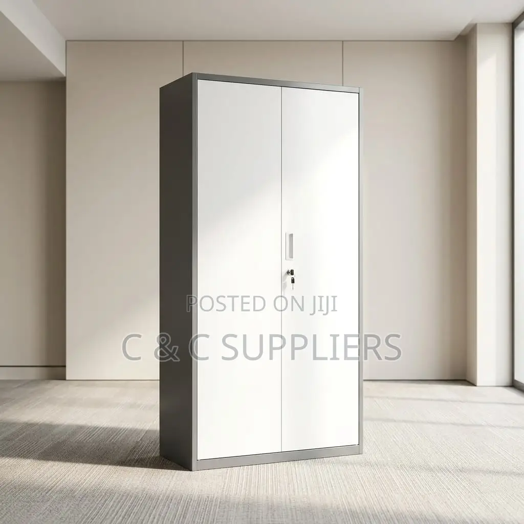 2-Door Home Workspace Storage Cabinet