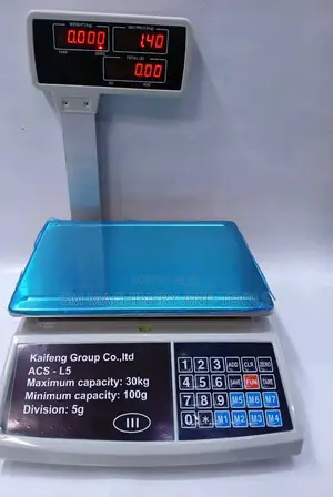 Kaifeng ACS-L5 30kg Commercial Digital Price-Computing Scale.