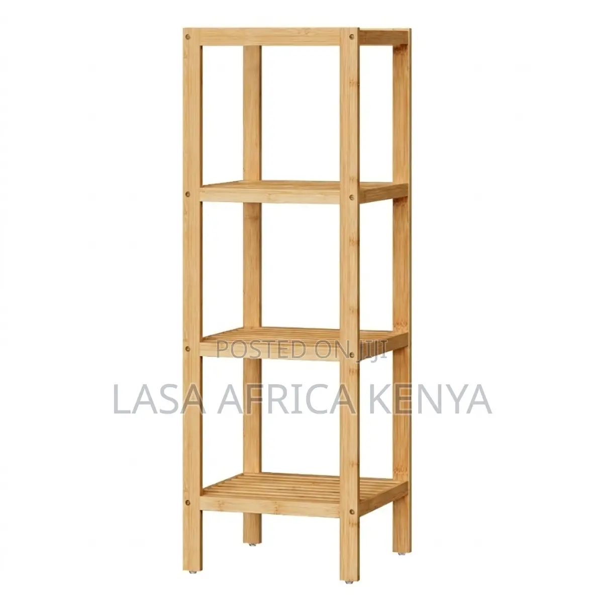 4 Tier Bamboo Storage Shelf Multifunctional Organizer