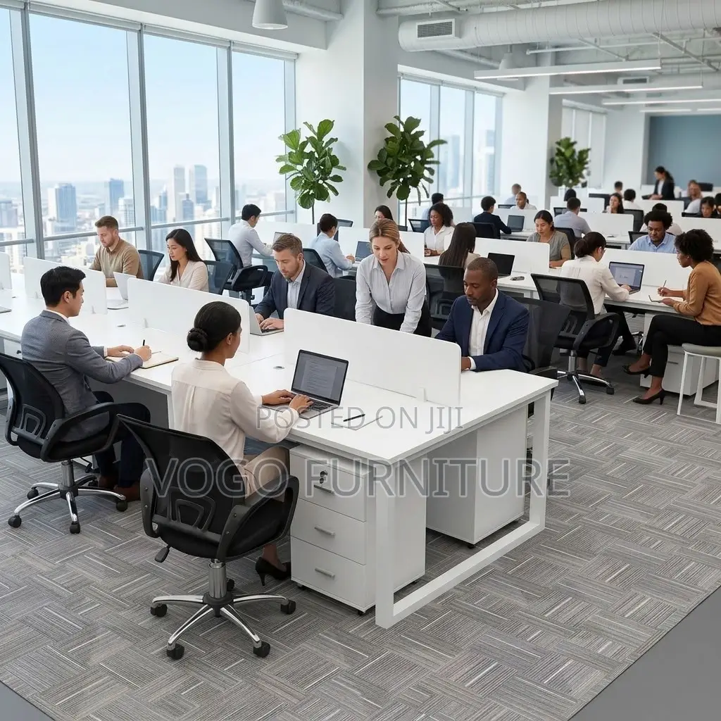 Office Workstations| 2-Way Modular Office Table