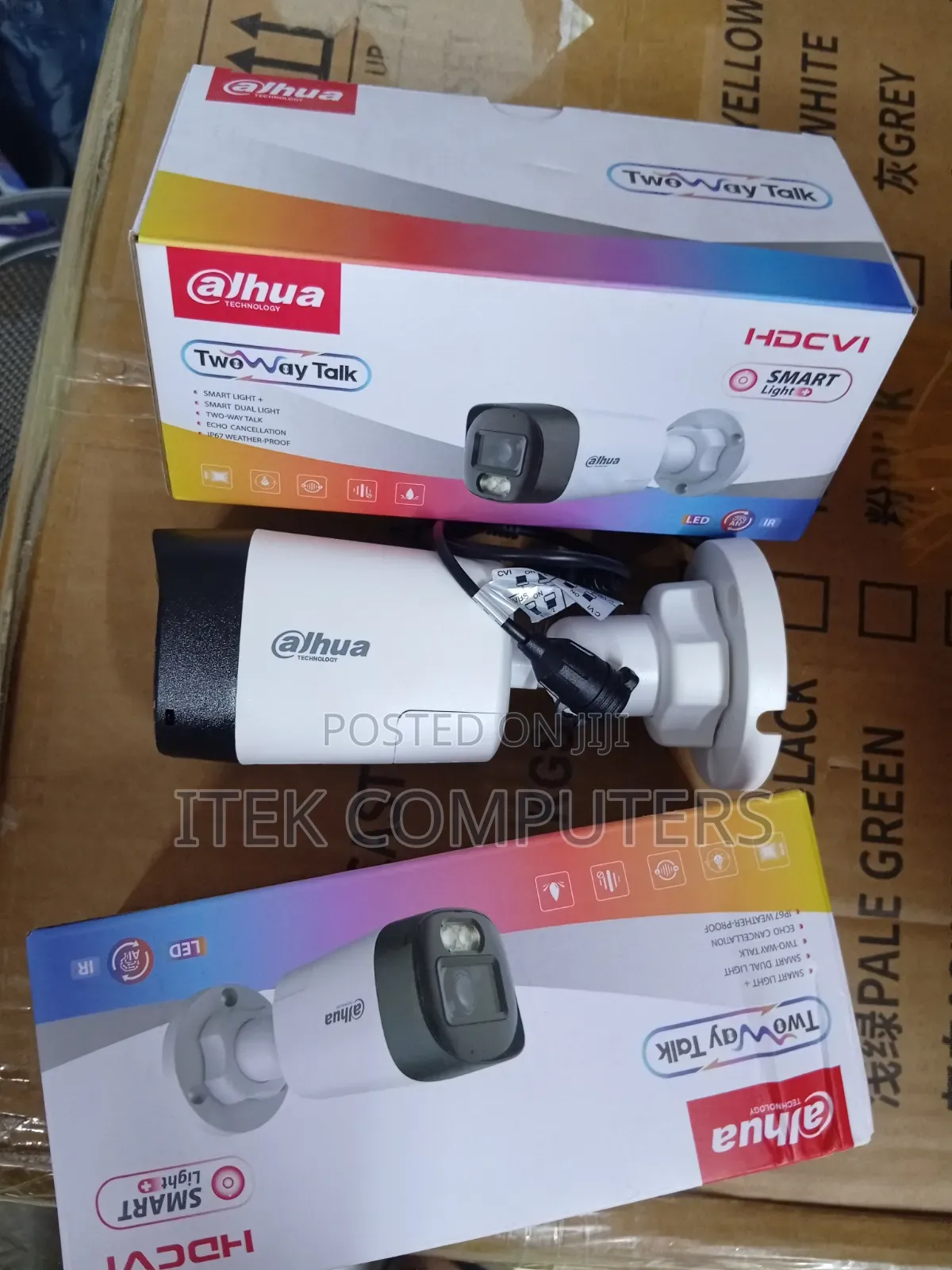 Smart Dual Light Bullet CCTV Camera for Parking Lot Security